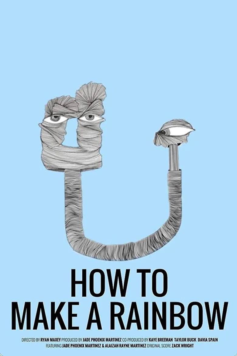 How to Make a Rainbow poster background