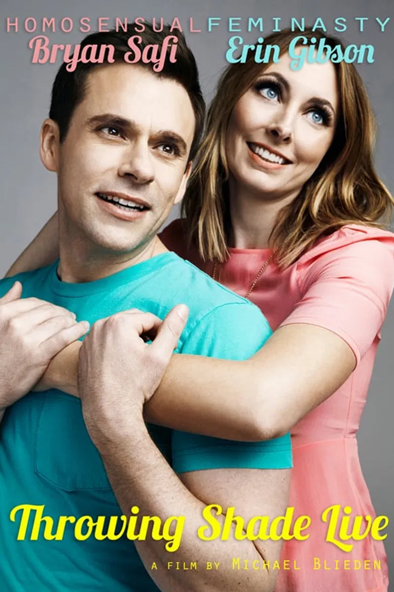 Throwing Shade Live poster background