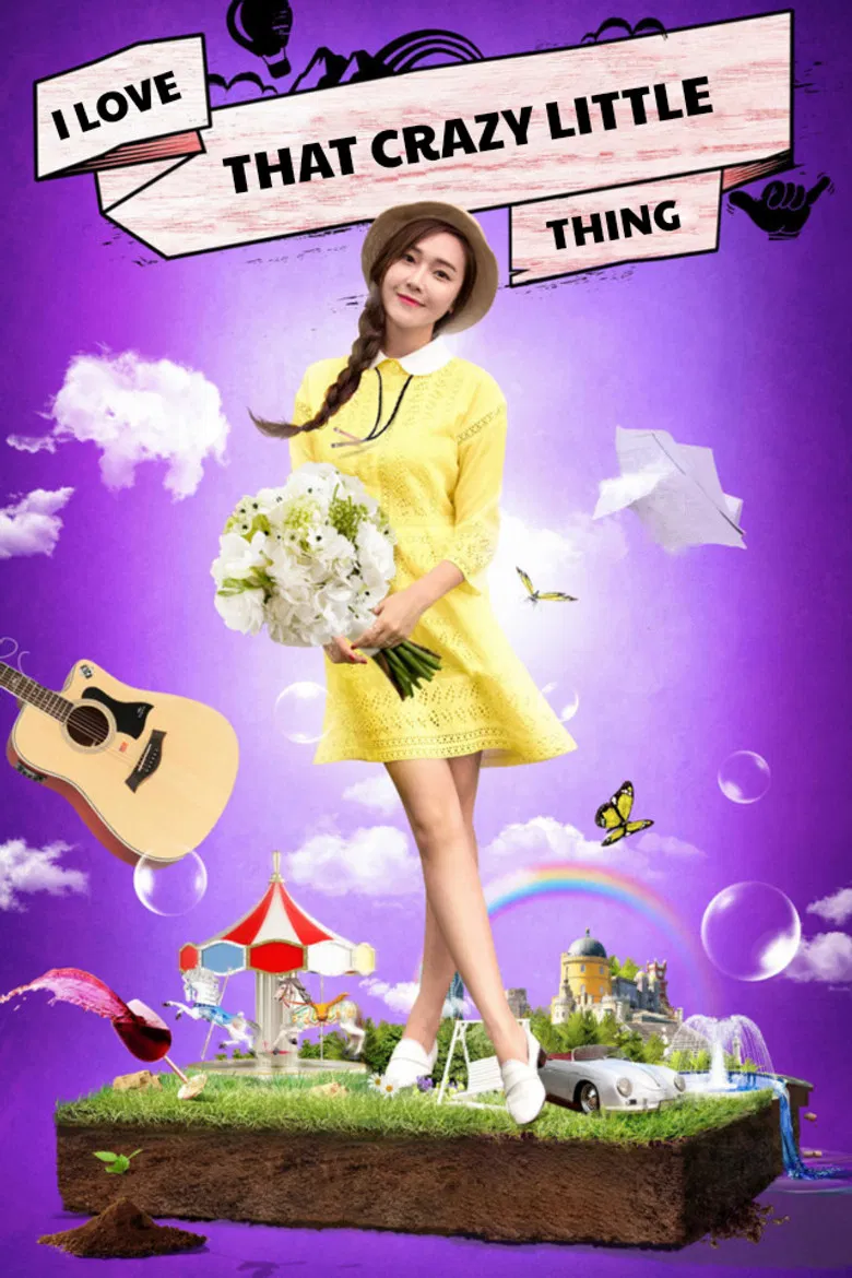 I Love That Crazy Little Thing poster background