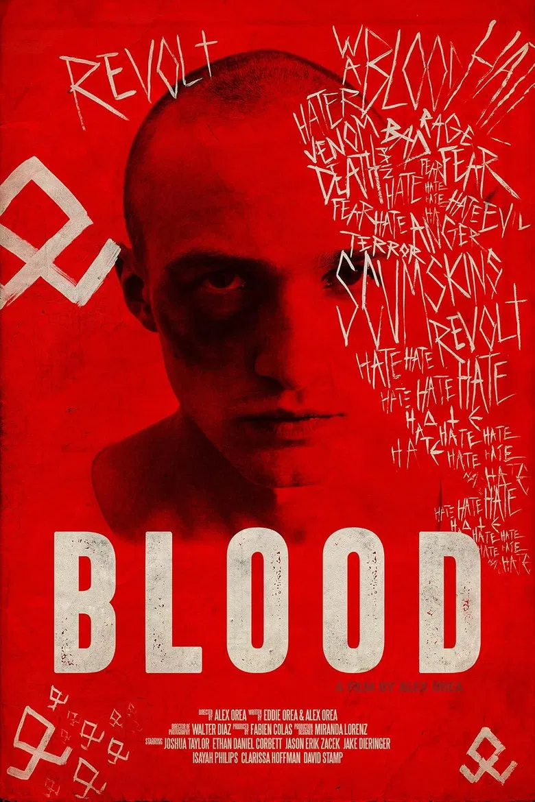 Blood poster background