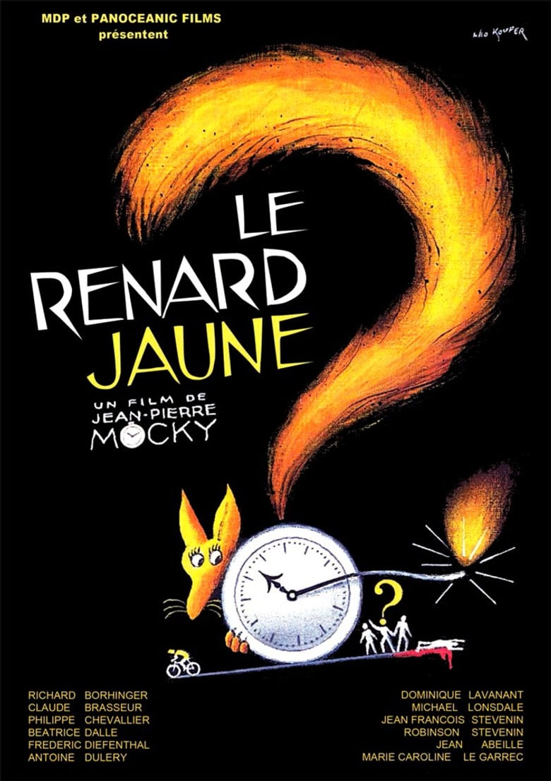 Le Renard jaune poster background
