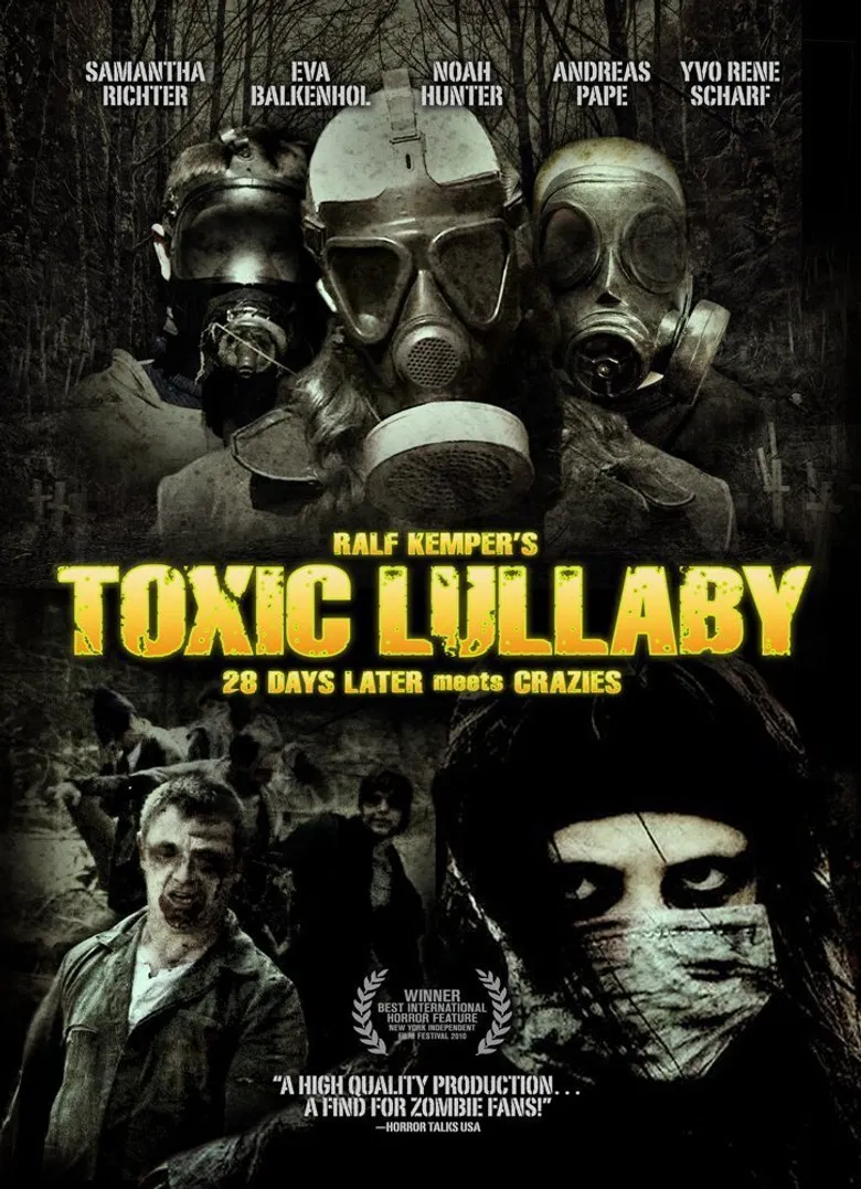 Toxic Lullaby poster background