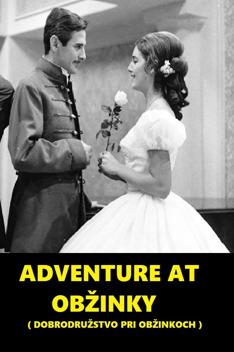 Adventure at Obžinky poster background