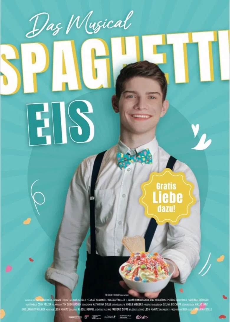 Spaghettieis poster background