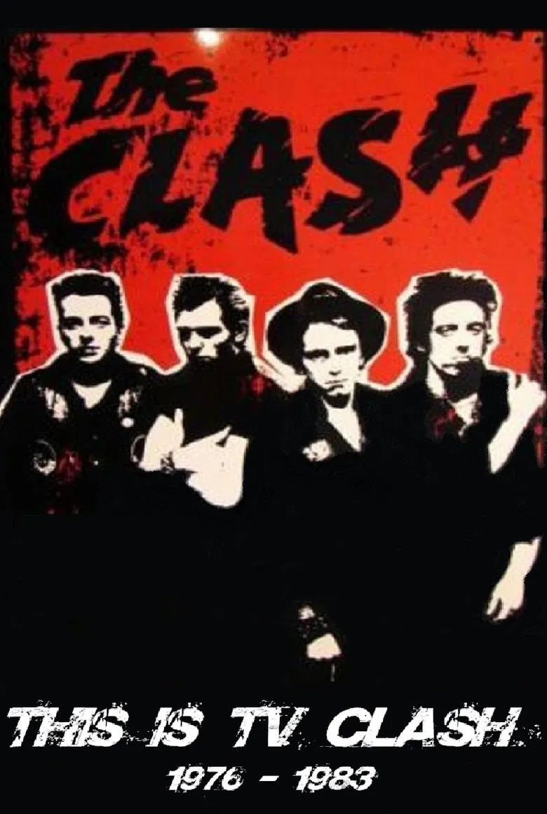 The Clash: This is TV Clash 1977-1982 poster background