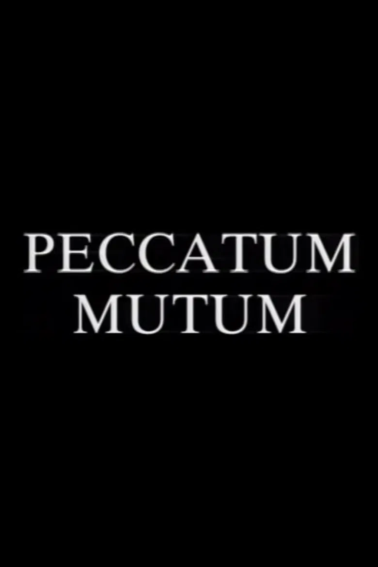 Peccatum Mutum (The Silent Sin) poster background