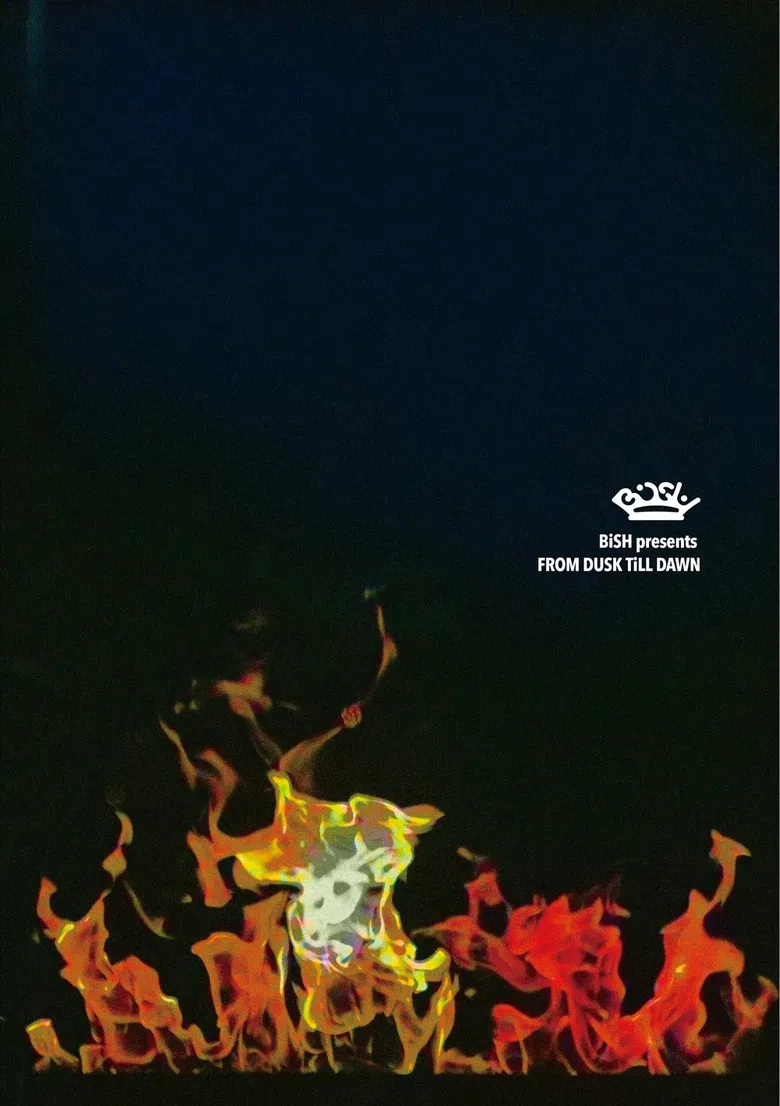 BiSH presents FROM DUSK TiLL DAWN poster background