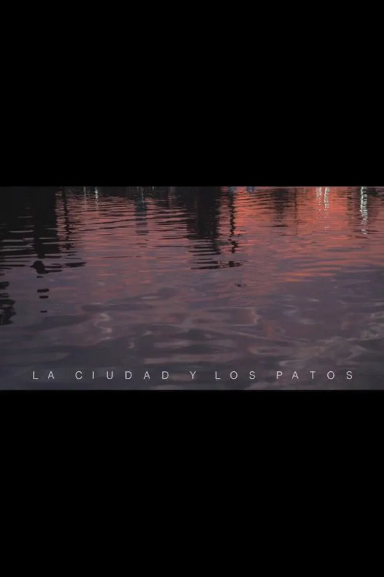 La ciudad y los patos poster background