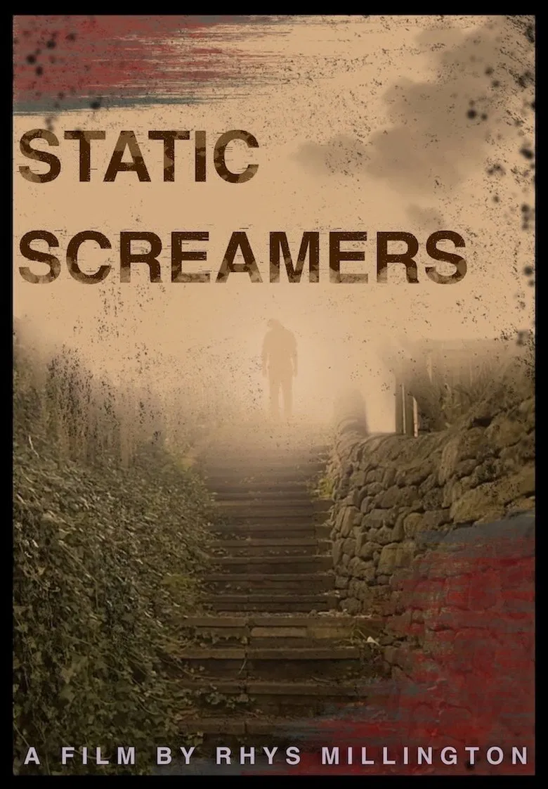 STATIC SCREAMERS poster background