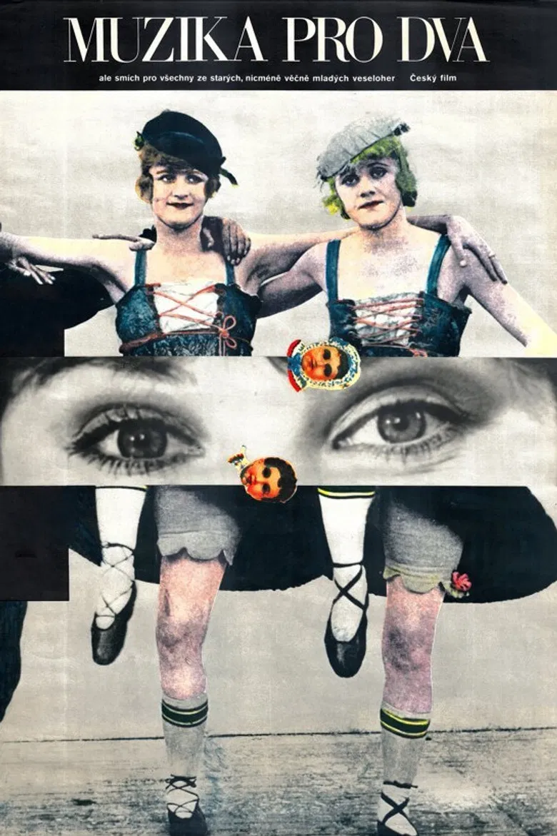 Muzika pro dva poster background