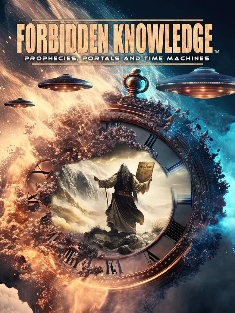Forbidden Knowledge: Prophecies, Portals and Time Machines poster background