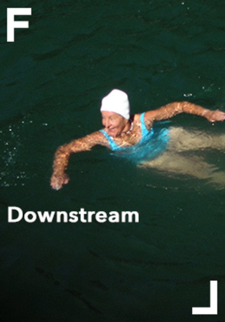 Downstream poster background