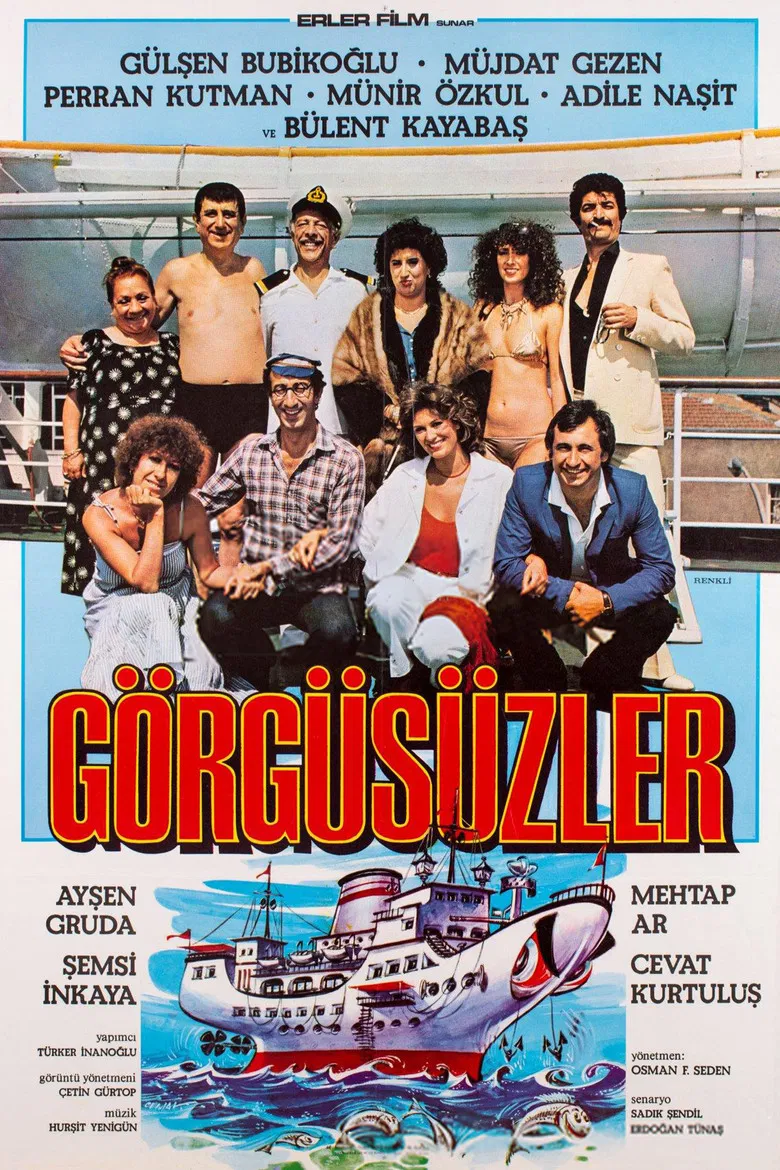 Görgüsüzler poster background