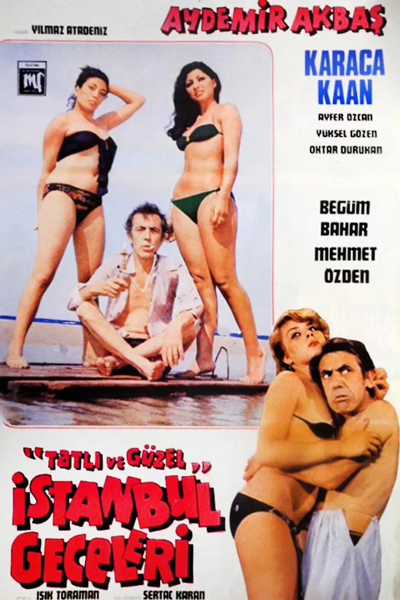 Tatlı ve Güzel İstanbul Geceleri poster background