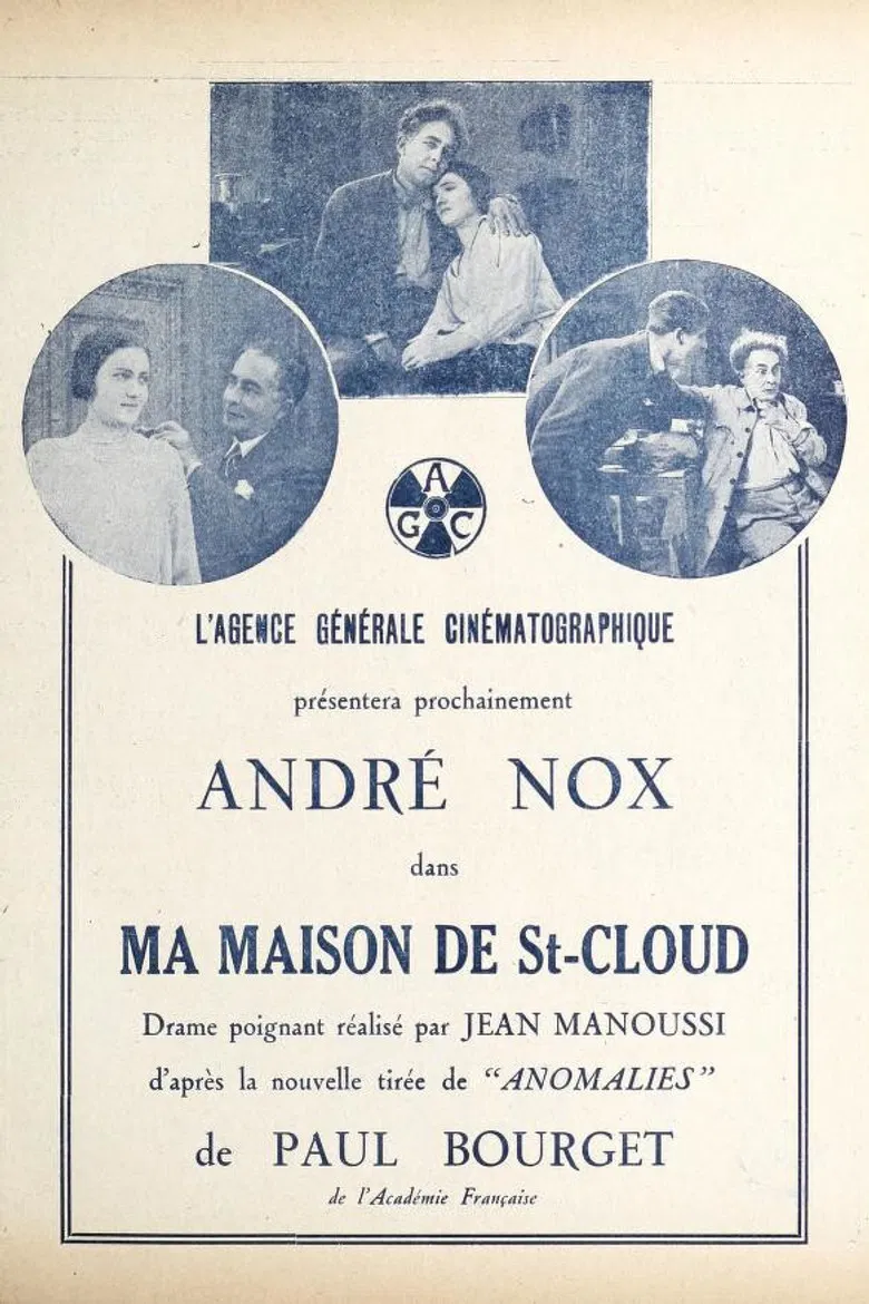 Ma maison de Saint-Cloud poster background