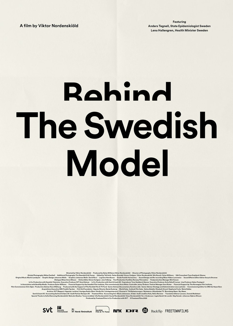 Behind the Swedish Model poster background