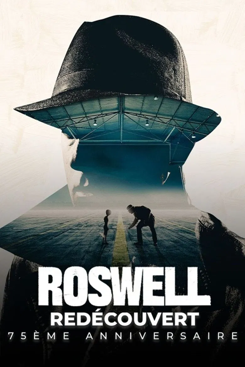 Roswell redécouvert 75ème anniversaire poster background
