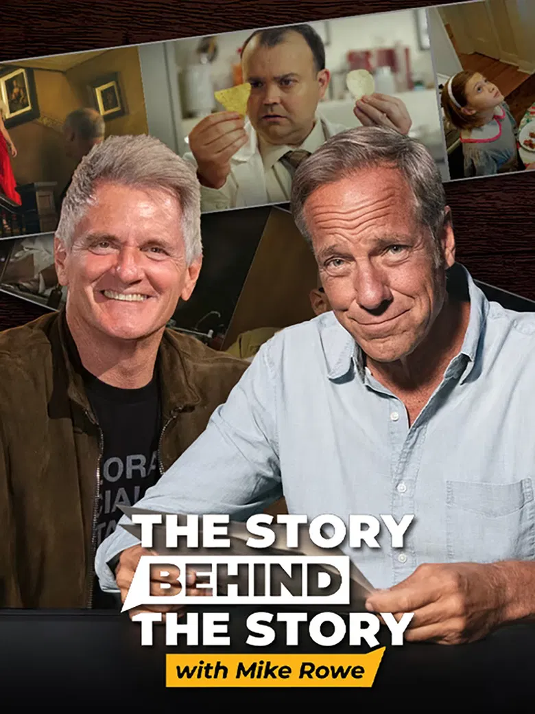 The Story Behind the Story With Mike Rowe poster background