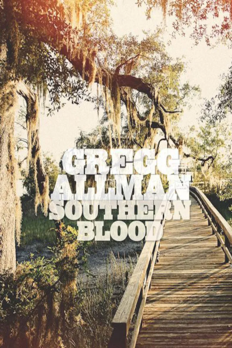 Gregg Allman - Southern Blood poster background
