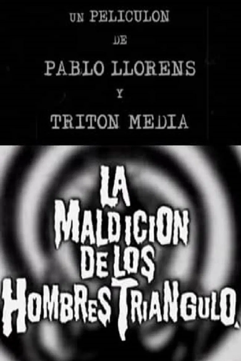 La maldición de los hombres triángulo poster background