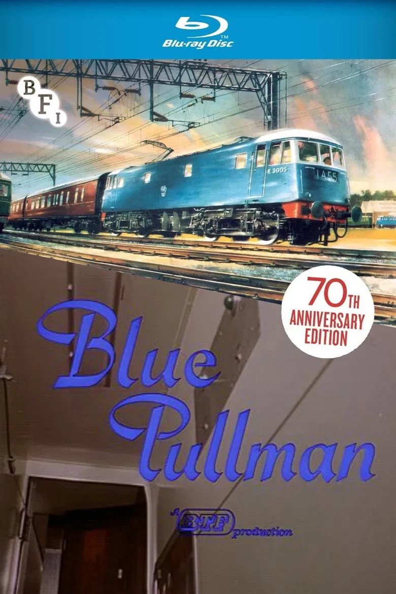 Blue Pullman poster background