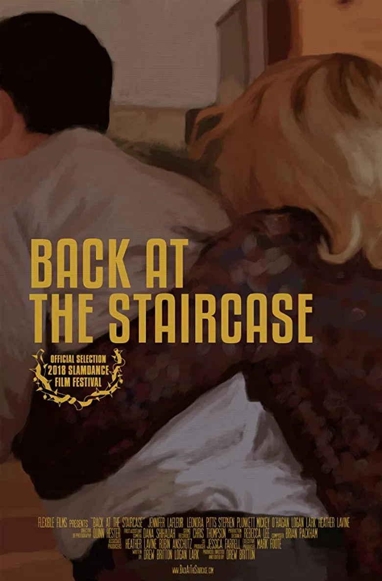 Back at the Staircase poster background