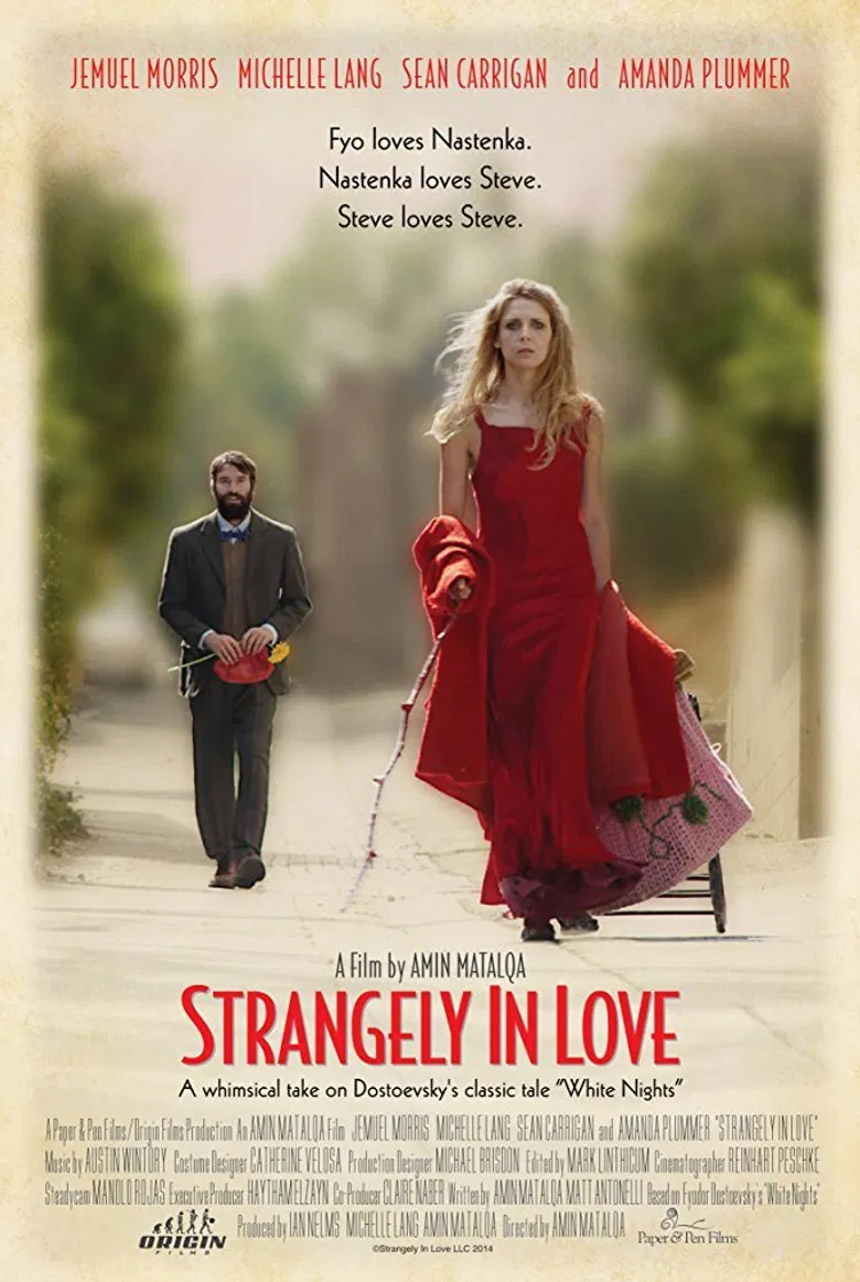 Strangely in Love poster background