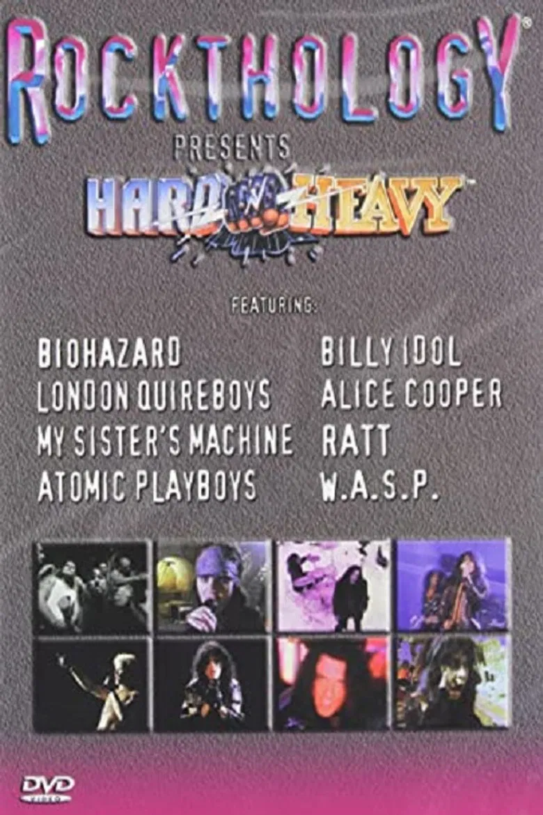 Rockthology Presents: Hard 'N' Heavy, Volume 8 poster background