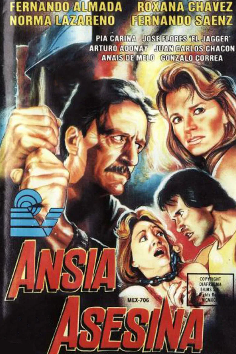 Ansiedad asesina poster background
