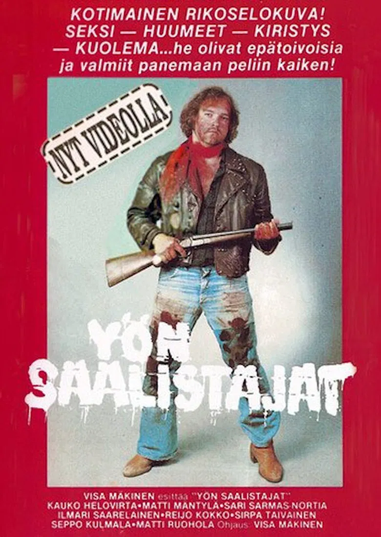 Yön saalistajat poster background