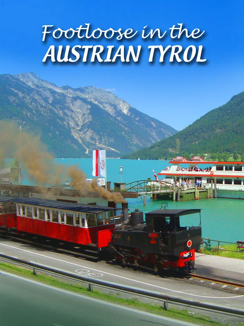 Footloose in the Austrian Tyrol poster background