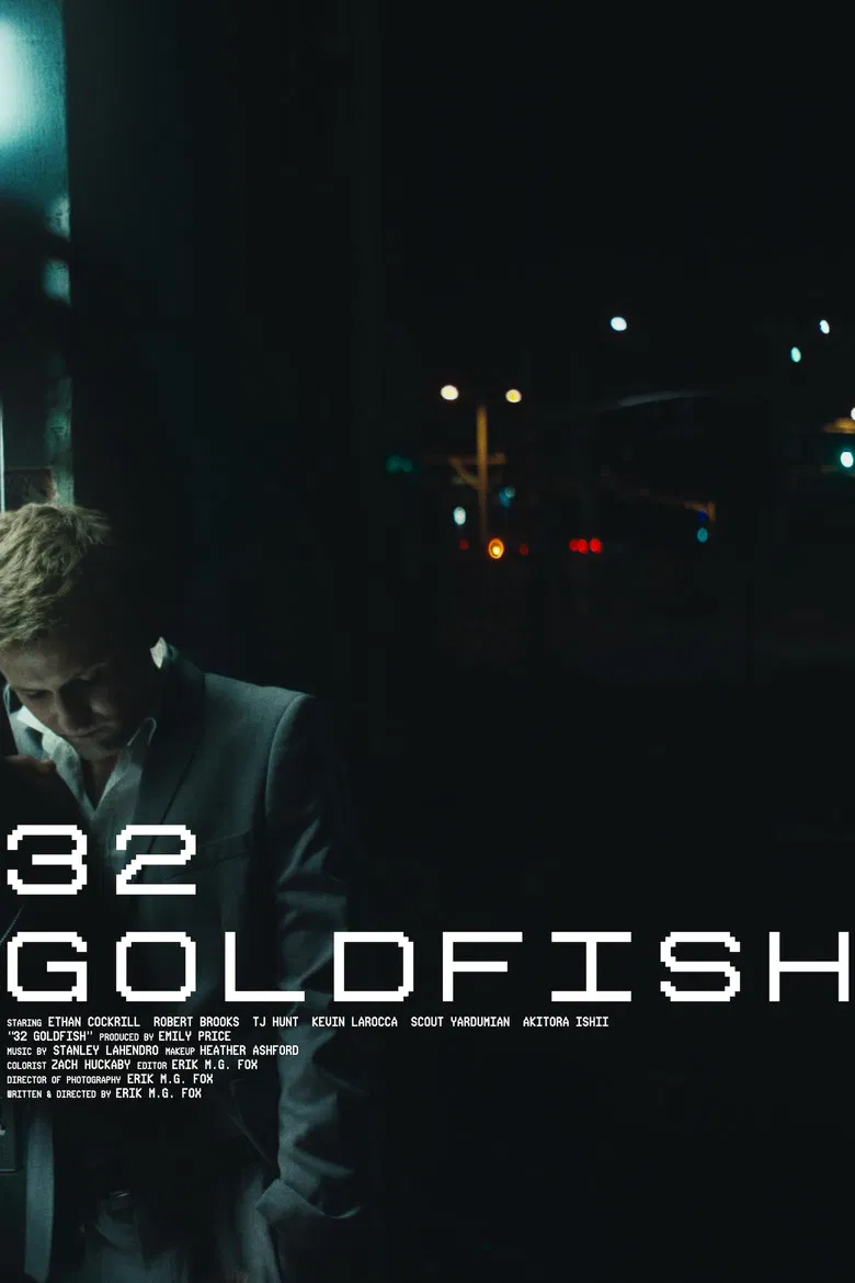 32 Goldfish poster background