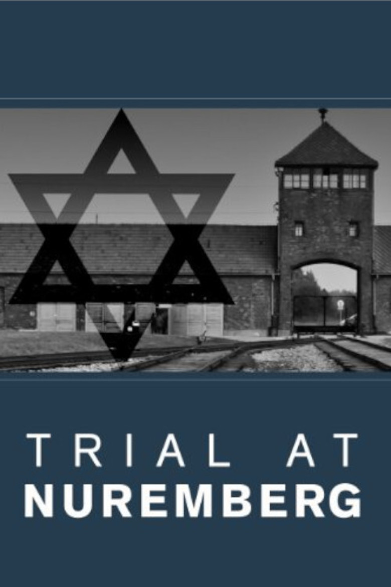 Trial at Nuremberg poster background