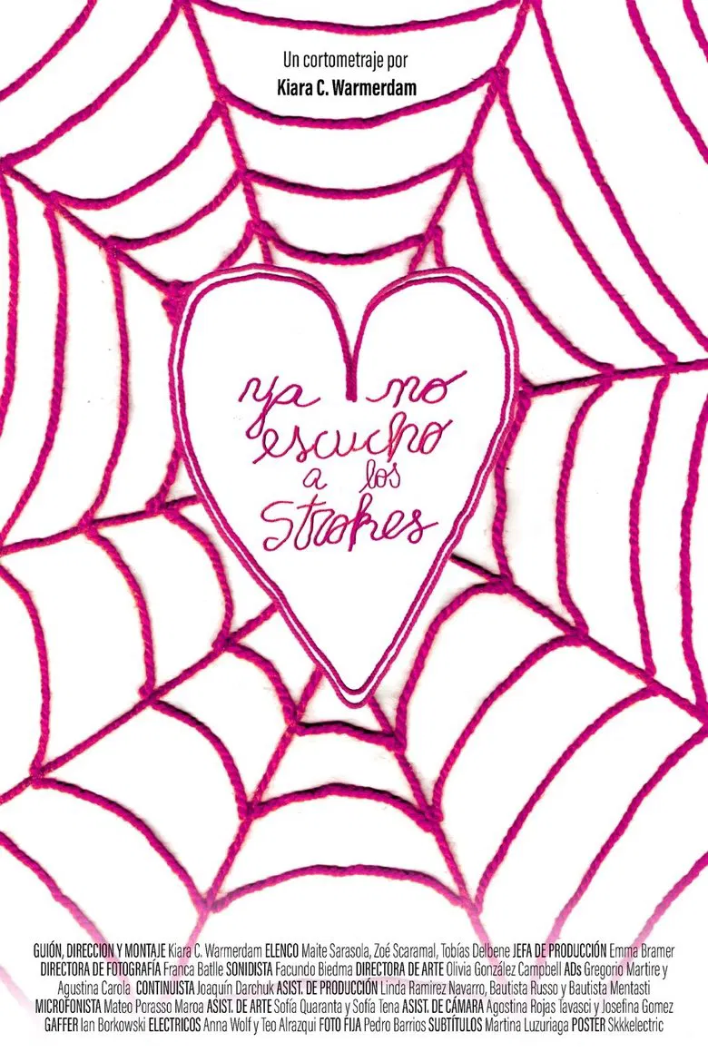 I no longer listen to the Strokes poster background