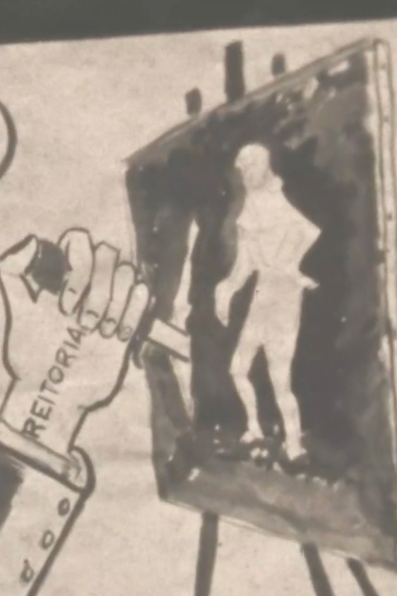 Protesto de estudantes da FNA e ENBA em 1953 poster background