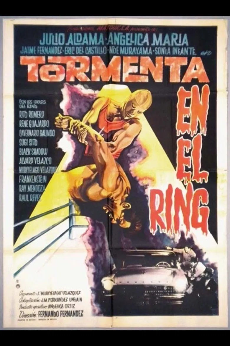 Storm in the Ring poster background