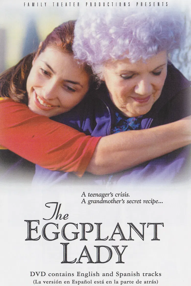 The Eggplant Lady poster background