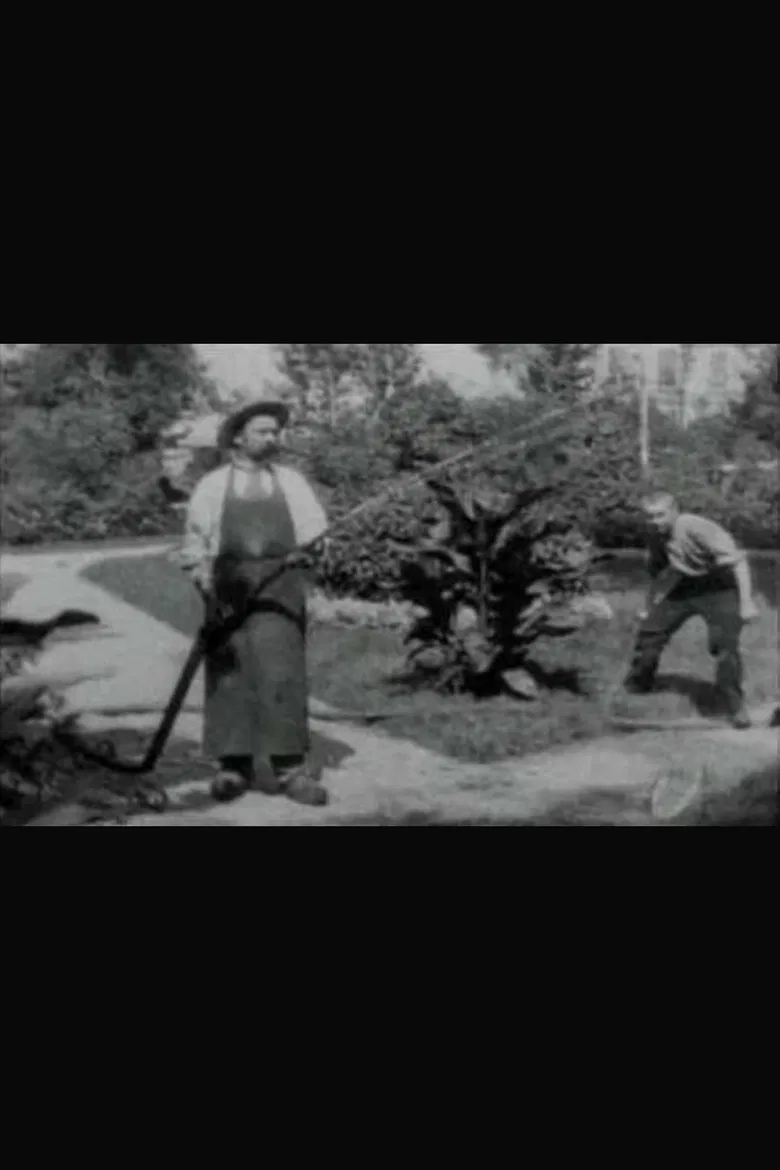 The Bad Boy and the Gardener poster background