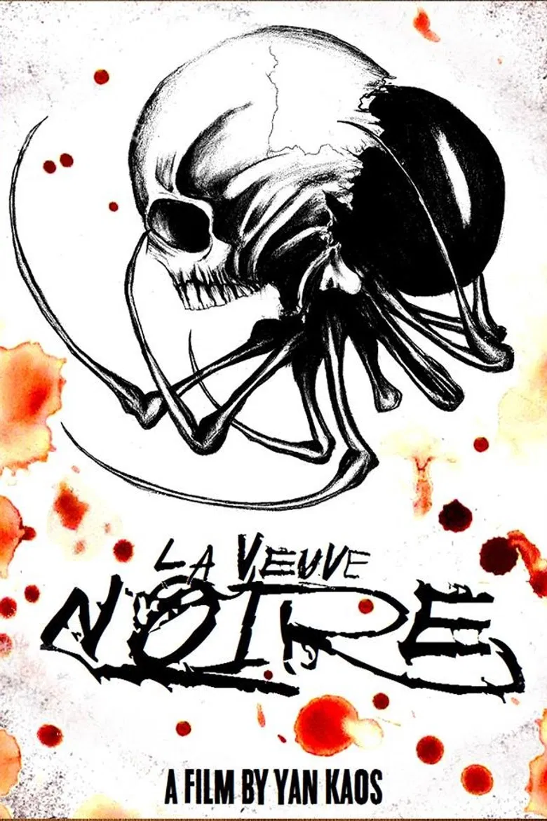 La Veuve Noire poster background