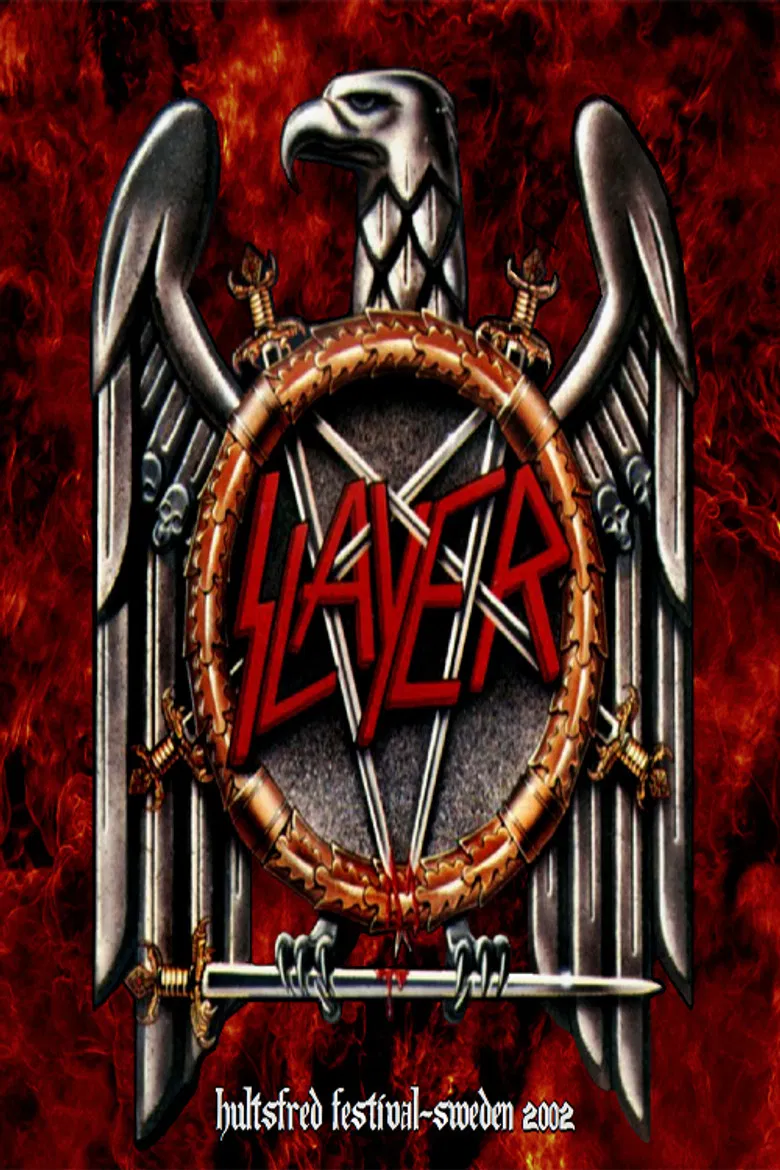 Slayer: Hultsfred Festival - Hultsfred, Sweden 2002/06/14 poster background