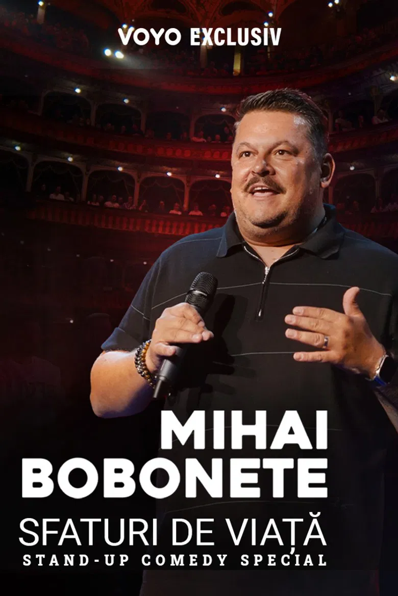 Mihai Bobonete: Life advice poster background