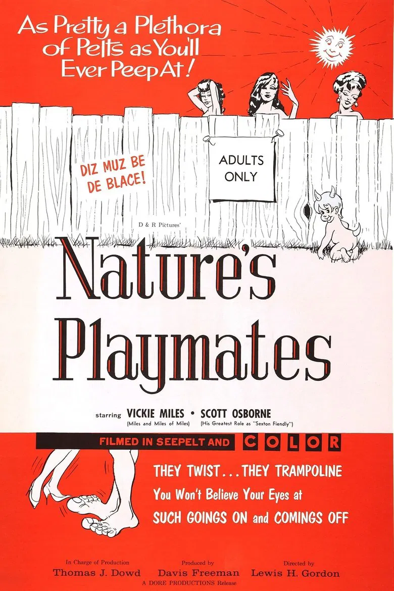 Nature's Playmates poster background