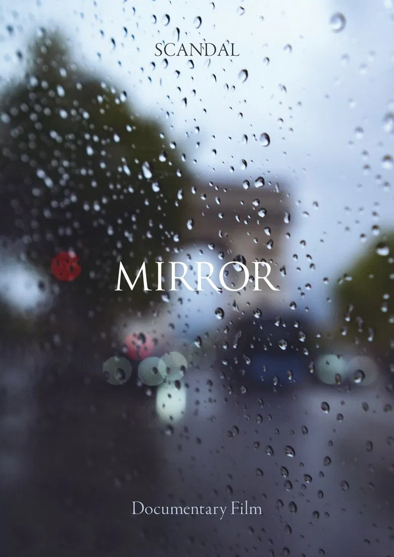 SCANDAL Documentary film MIRROR poster background