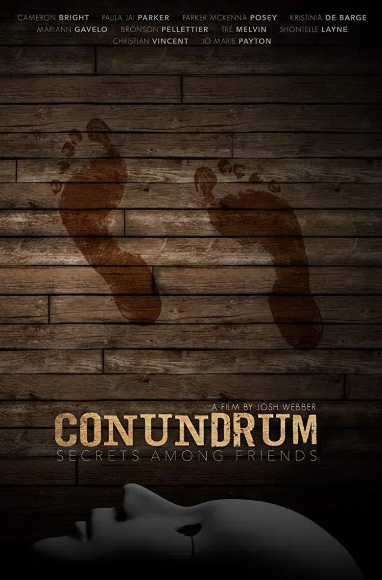 Conundrum: Secrets Among Friends poster background