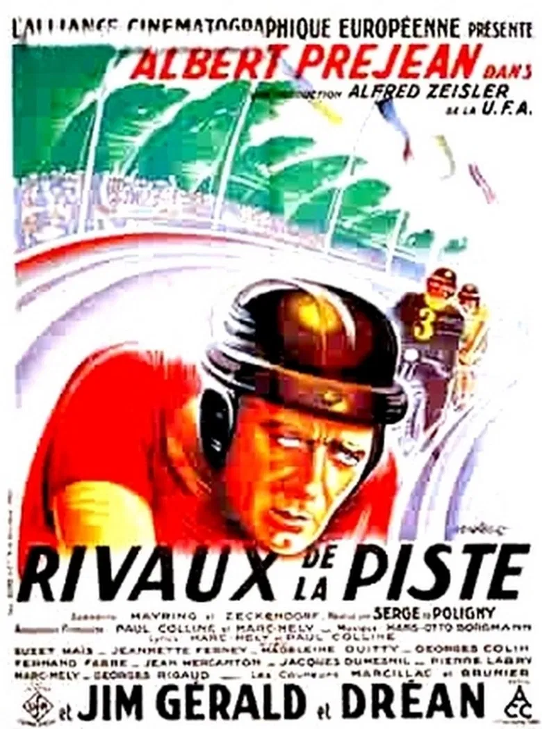 Rivaux de la piste poster background