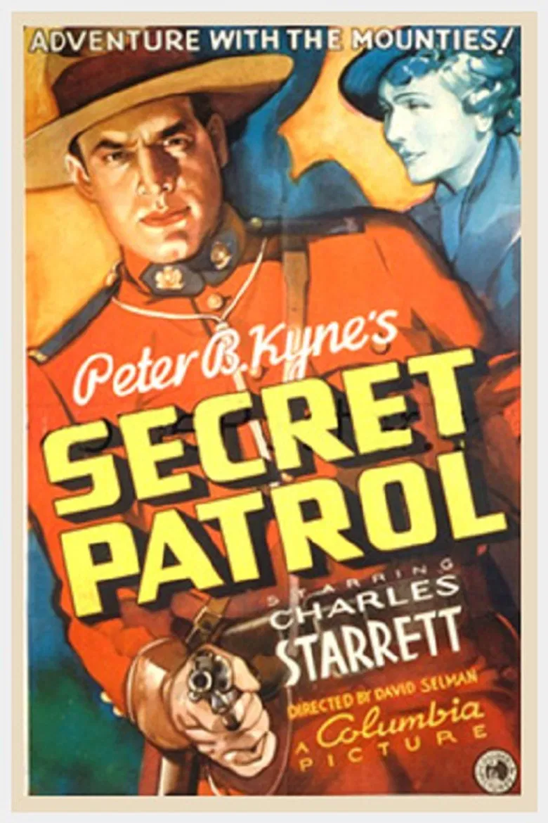Secret Patrol poster background