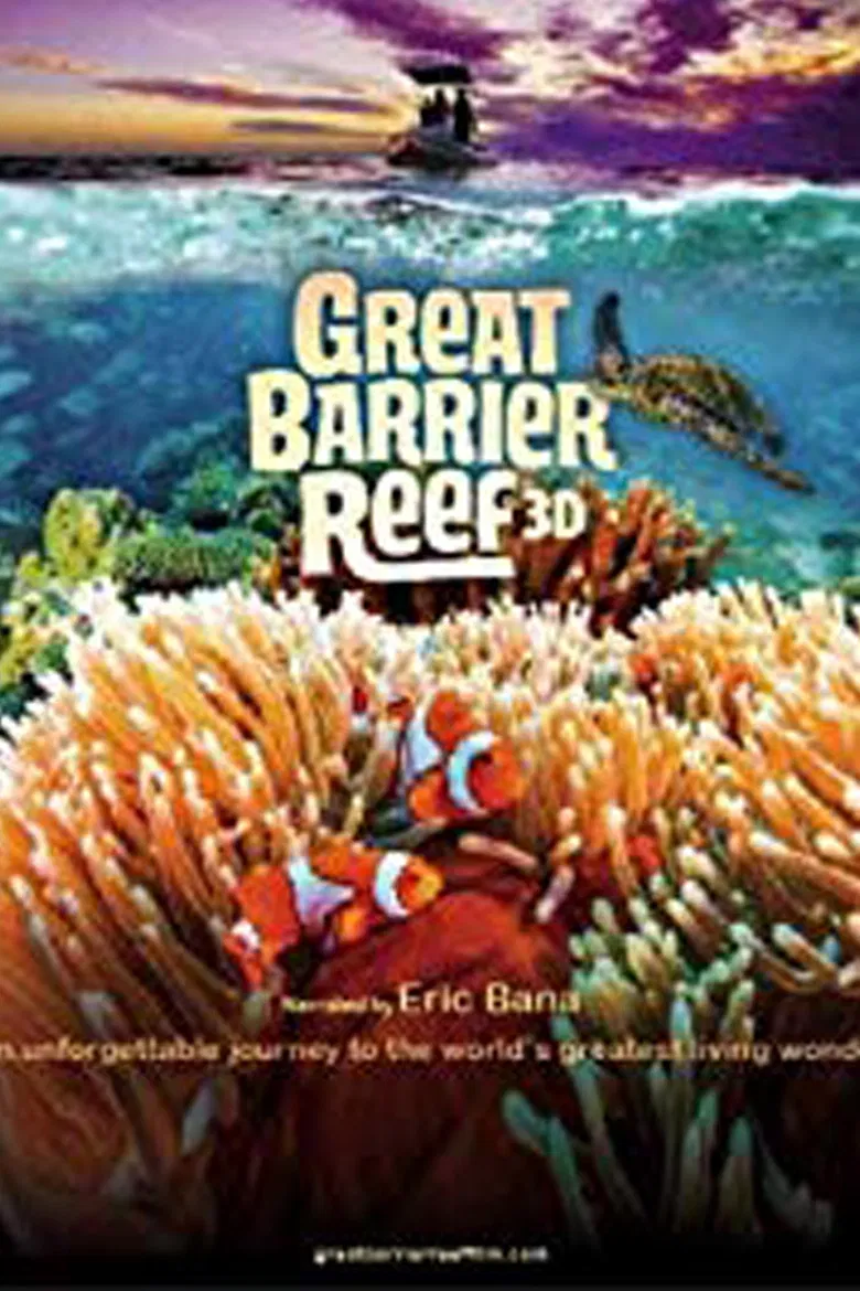 Great Barrier Reef 3D poster background