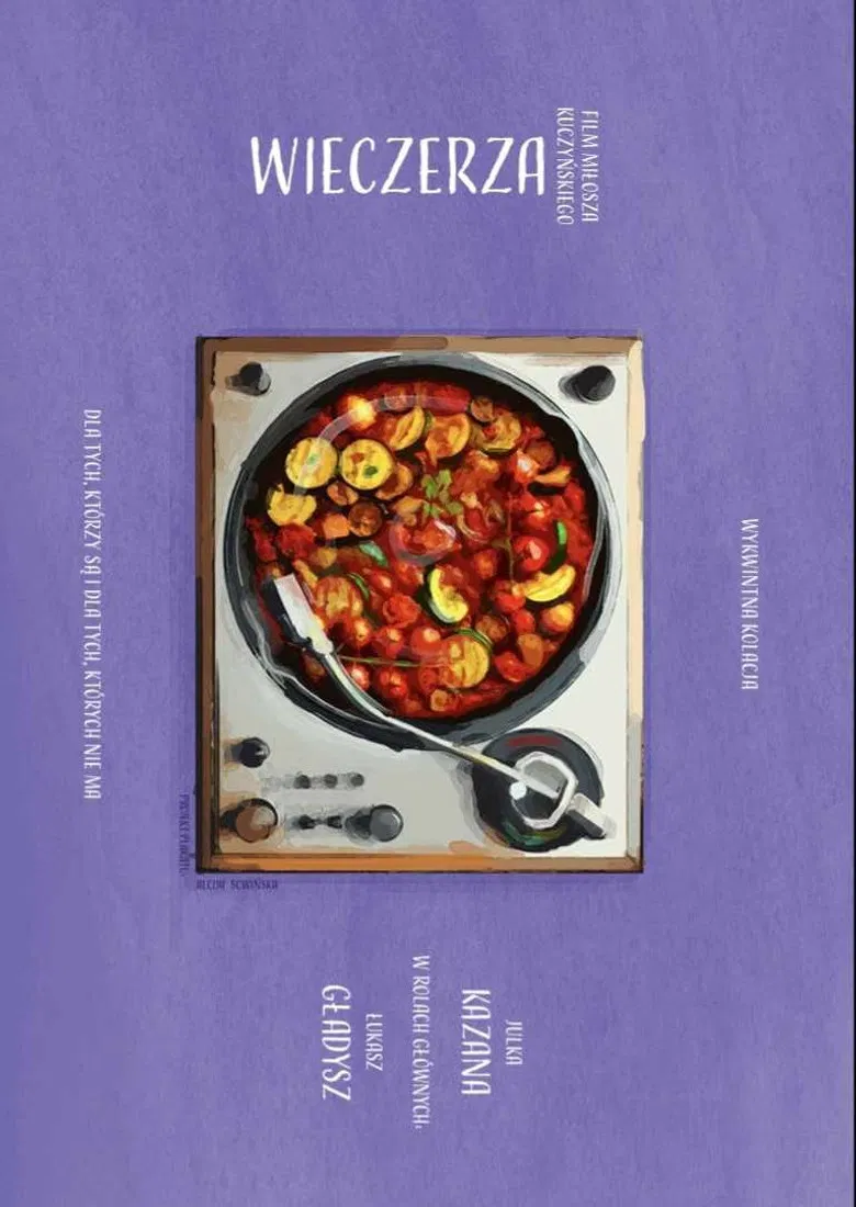 Wieczerza poster background