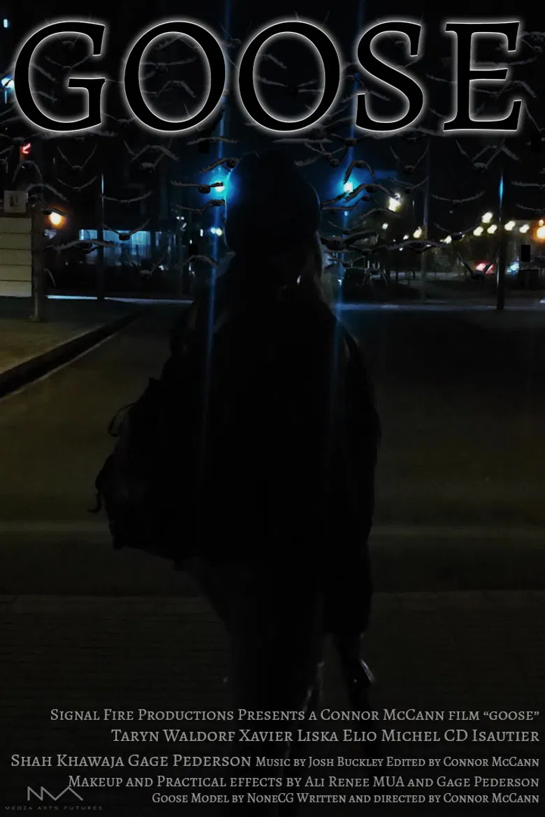 Goose poster background