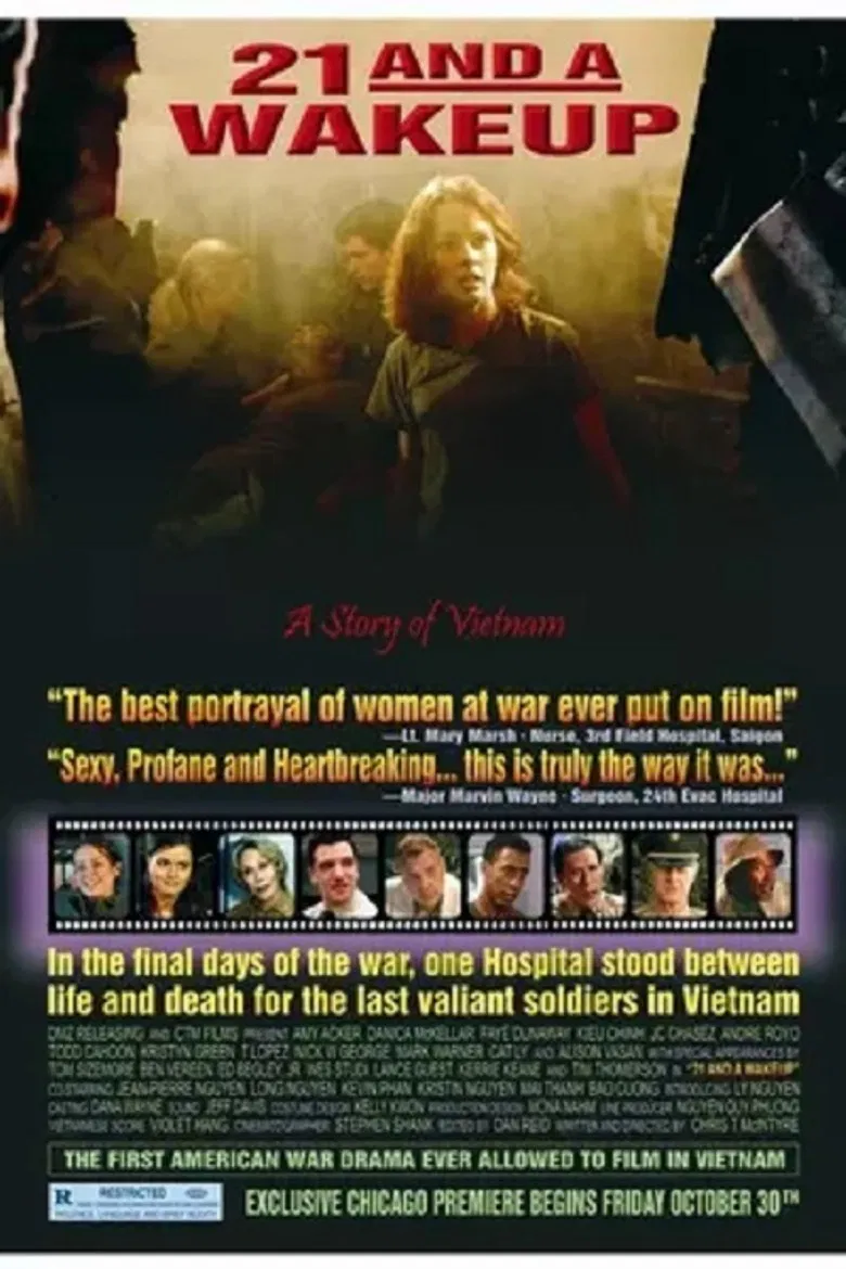 21 and a Wake-Up poster background